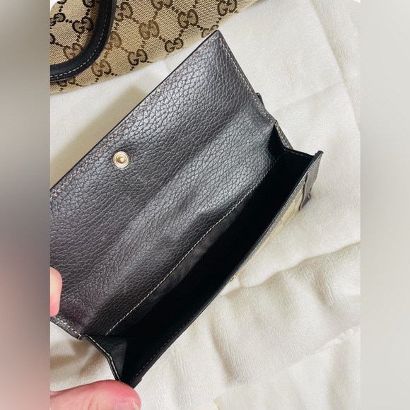 100% Authentic Verified Gucci Large Large D-Ring Hobo Wallet and Key Wallet - Picture 10 of 13
